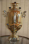 Самовар старинный Желудь со старинной гравировкой на тулове, 8 литров, автор: Баташев, цена 180000руб